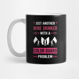 Wine Drinker Color Guard Colorguard Mug
